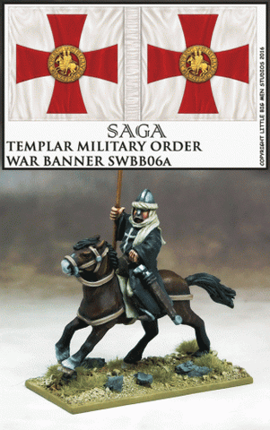 Military Order War Banner Bearer (1) Templars