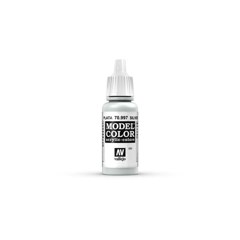 Vallejo MODEL Color: Silver - colore acrilico 17 ml