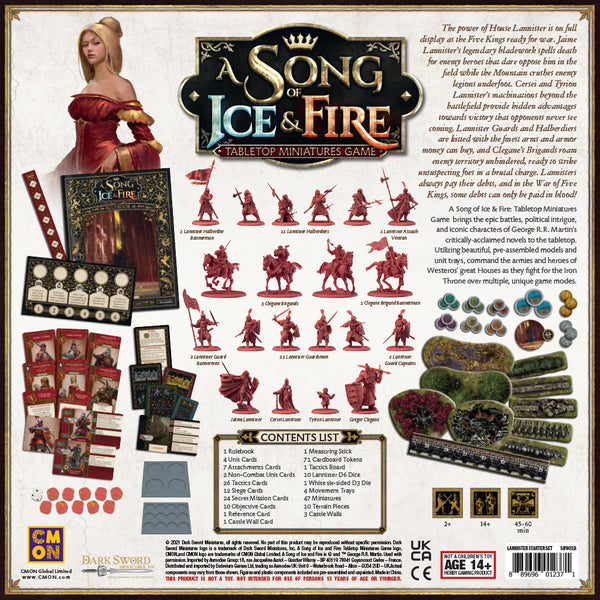 A Song of Ice & Fire: Starter Set Lannister - Inglese