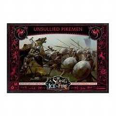 A Song of Ice & Fire: Targaryen Unsullied Pikemen - Inglese