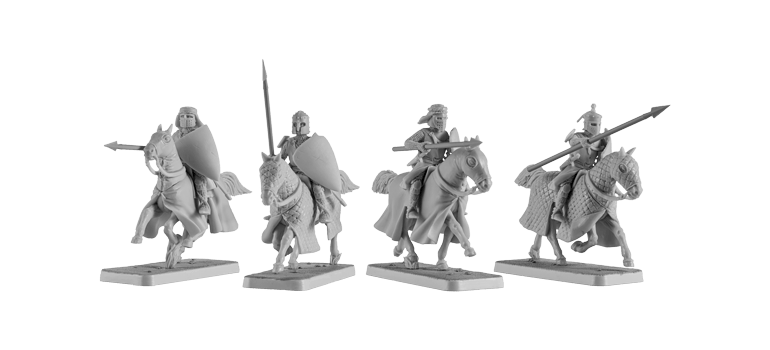 Crusader Mounted Knights (4)