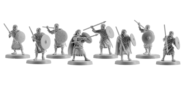 Irish Warriors With Javelins (8)