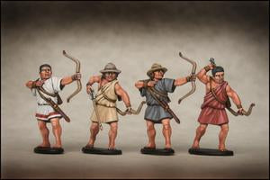 Greek Unarmoured Hoplites and archers (56)