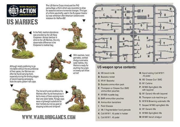 US Marines plastic box set