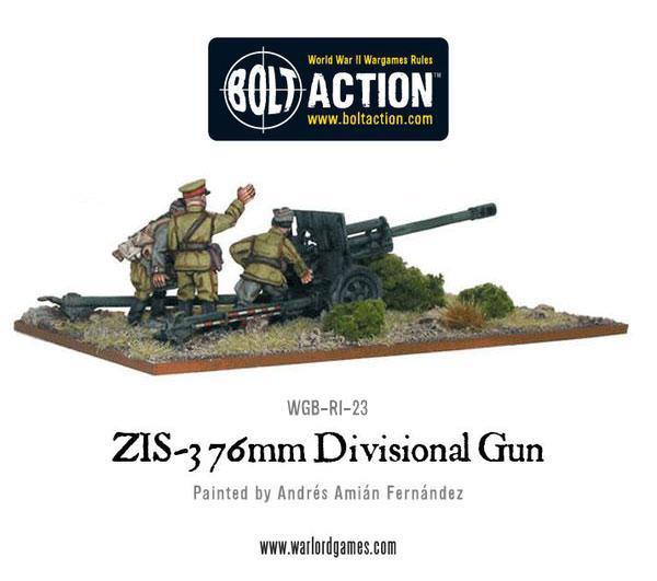 Soviet ZIS-3 76mm Divisional Gun