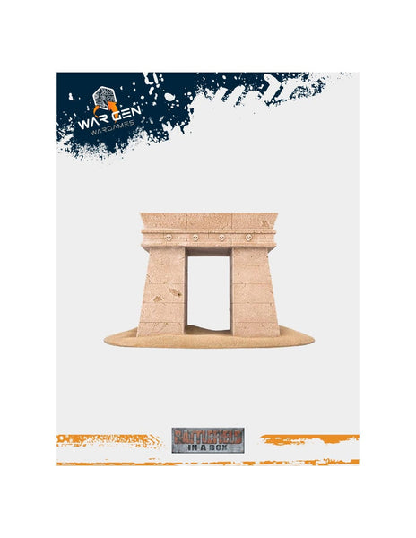 Battlefield in a box - Forgotten City - Pharaoh’s Gate (Prepainted)
