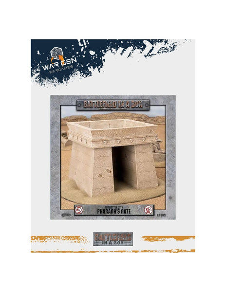 Battlefield in a box - Forgotten City - Pharaoh’s Gate (Prepainted)