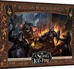 A Song of Ice and Fire:  BOLTON BLACKGUARDS - Inglese