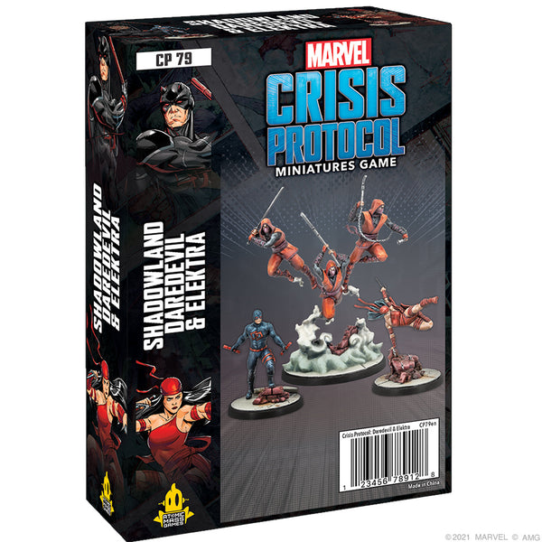 MARVEL CRISIS PROTOCOL: SHADOWLAND DAREDEVIL & ELEKTRA