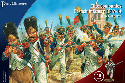 Fanteria Francese guerre Napoleoniche. Compagnia d'Elite 1807-14