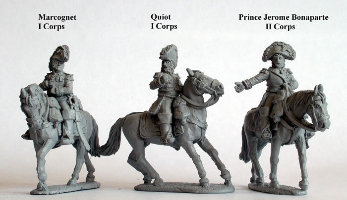 Mounted Generals of Division