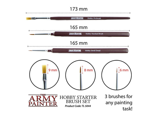 HOBBY STARTER BRUSH SET