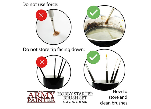 HOBBY STARTER BRUSH SET