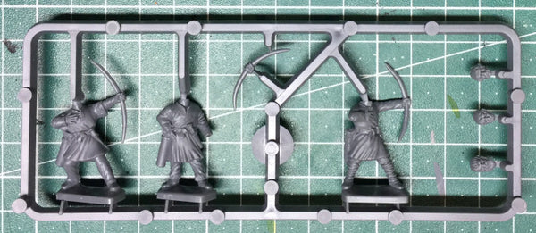 Dark Age Levy  Archers  (1 Point, plastica, 12 miniature a piedi)