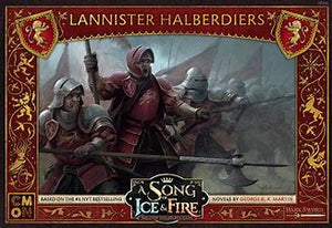 A Song of Ice and Fire: Lannister Halberdiers - Inglese