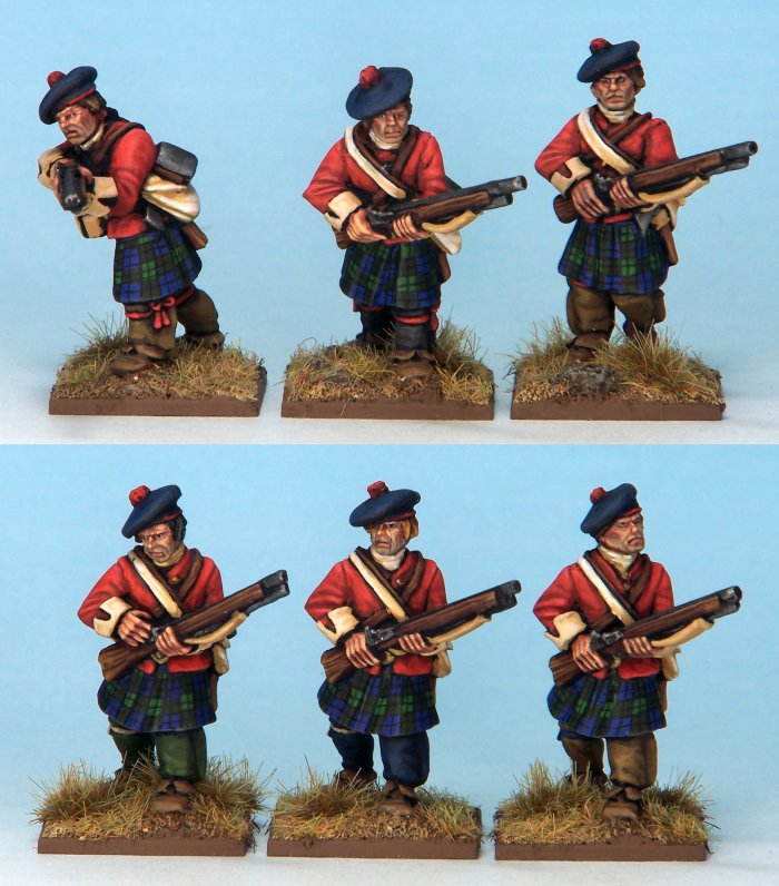 British Highlander Light Infantry