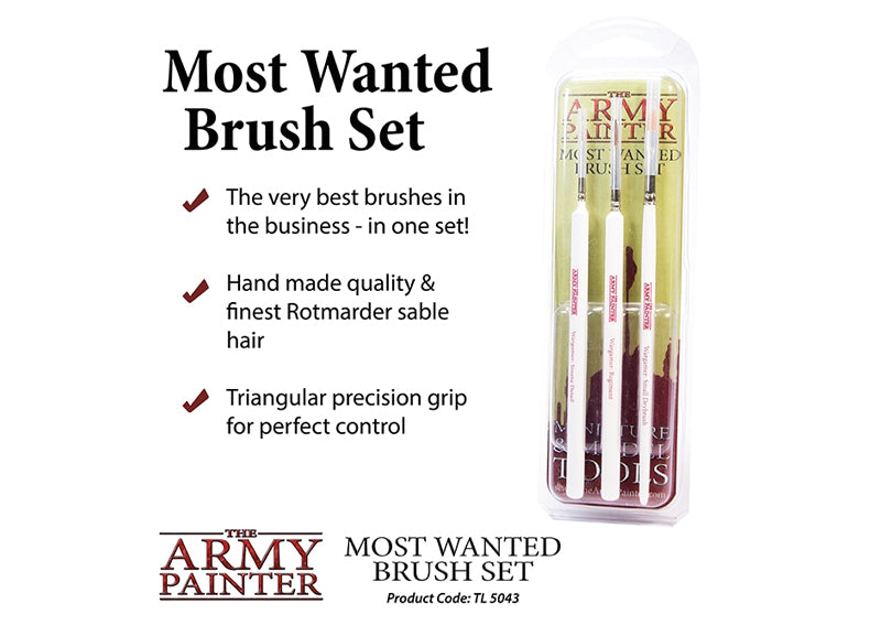 MOST WANTED BRUSH SET