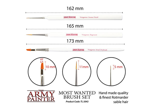 MOST WANTED BRUSH SET