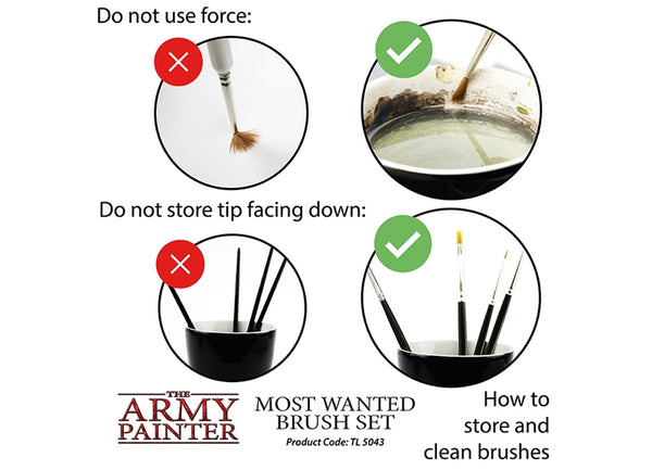 MOST WANTED BRUSH SET