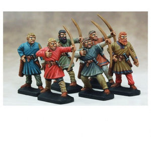 Dark Age Levy  Archers  (1 Point, plastica, 12 miniature a piedi)