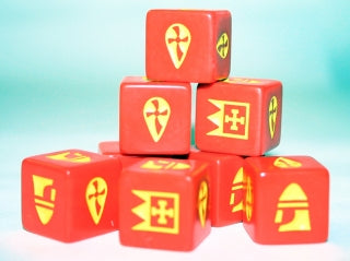 Saga Norman, Breton, Franks, Byzantine Dice (8)