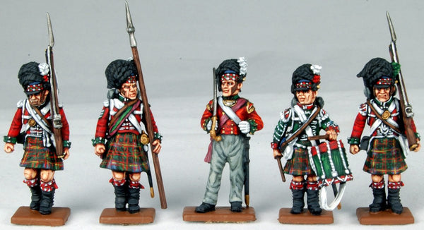 British Napoleonic Highlander Centre Companies