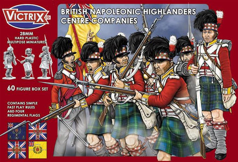 British Napoleonic Highlander Centre Companies