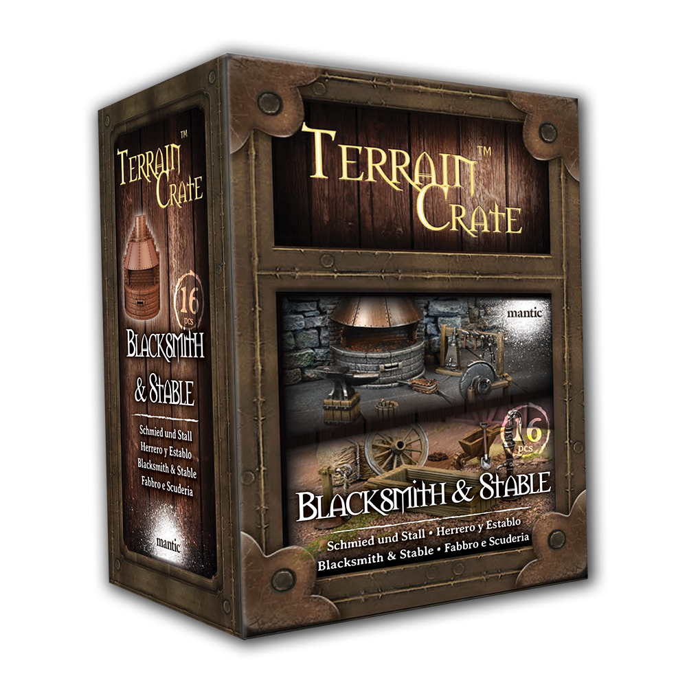 Terrain Crate: Blacksmith & Stable