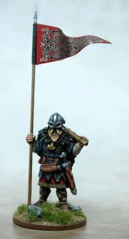 Viking War Banner&Bearer  (1)
