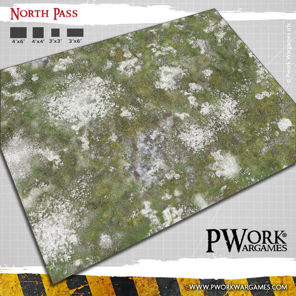 3x4 (92x122 cm) North Pass