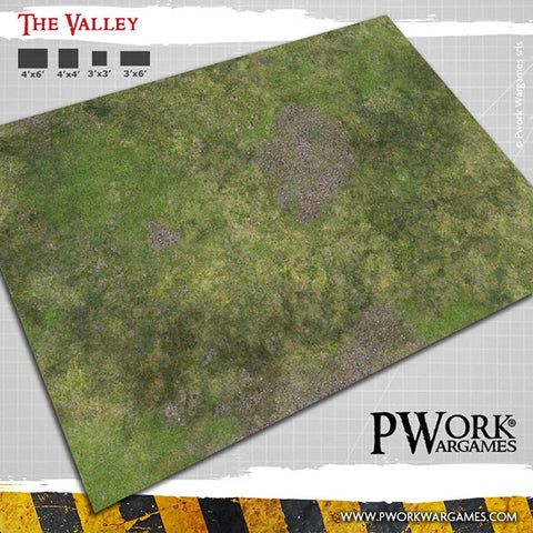 3x4 (92x122 cm) The Valley