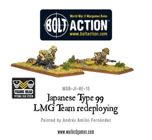 Japanese Type 99 LMG Team Redeploying
